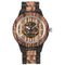 Reloj de Madera Automático