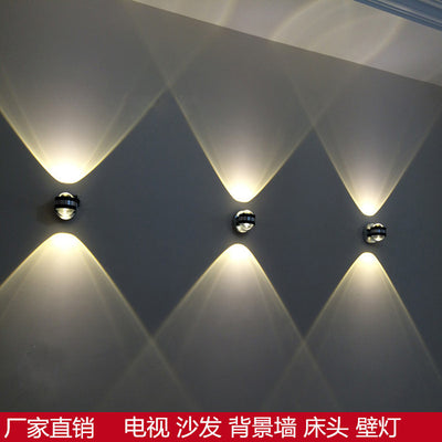 Lámpara de Pared LED Doble para Dormitorio con Interruptor Integrado - Image 4