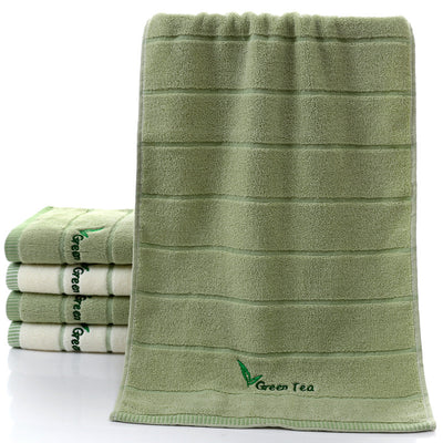 Toalla Facial de Algodón Puro 32 Hebras con Bordado Elegante - Image 4