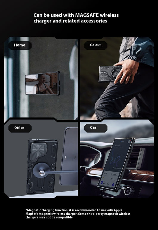 Funda Magnética para Teléfono con Soporte de Lente y Privacidad - Image 7
