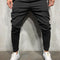 Pantalones Casuales para Hombre con Diseño de Rayas y Combinación de Colores