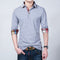 Camiseta de Algodón Manga Larga para Hombre - Primavera y Otoño