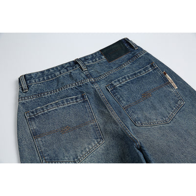 Jeans Retro Holgados Otoño - Estilo Vintage Desenfadado - Image 4