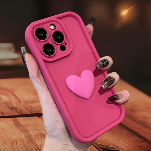 Funda 3D Amor con Lente Esmerilado - Protección Total para tu Celular - Image 4