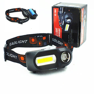 Linterna Frontal LED Recargable USB 3W - Impermeable para Ciclismo y Camping - Image 4