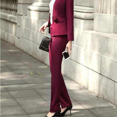 Traje Formal Vino Tinto Talla Pequeña con Peto - Image 14