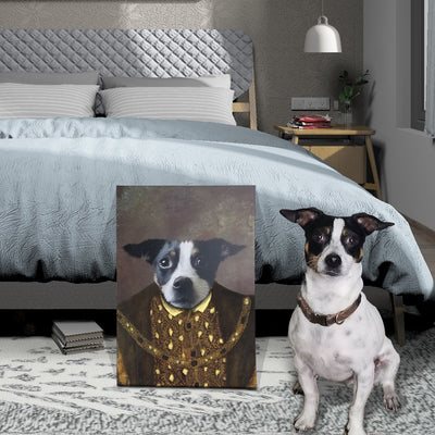 Retrato Personalizado de tu Mascota en Lienzo