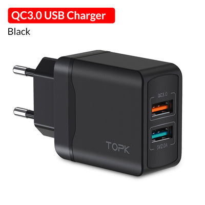 Cargador Rápido Dual USB Quick Charge 3.0 de 18W - Image 5