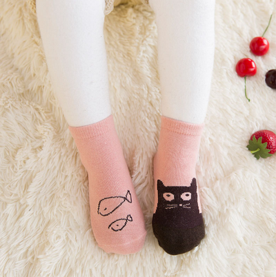 Calcetines Antideslizantes para Bebé - Algodón Suave con Diseños Divertidos - Image 17