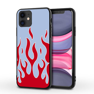 Funda Protectora Compatible con Apple iPhone - Diseño Flame - Image 10