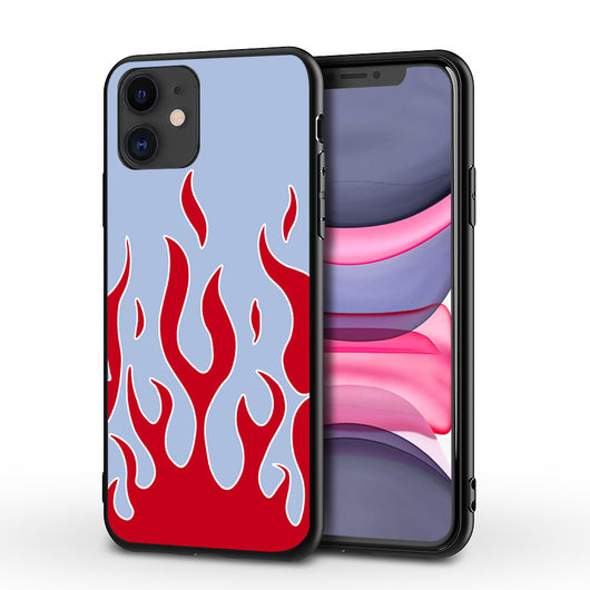 Funda Protectora Compatible con Apple iPhone - Diseño Flame - Image 10