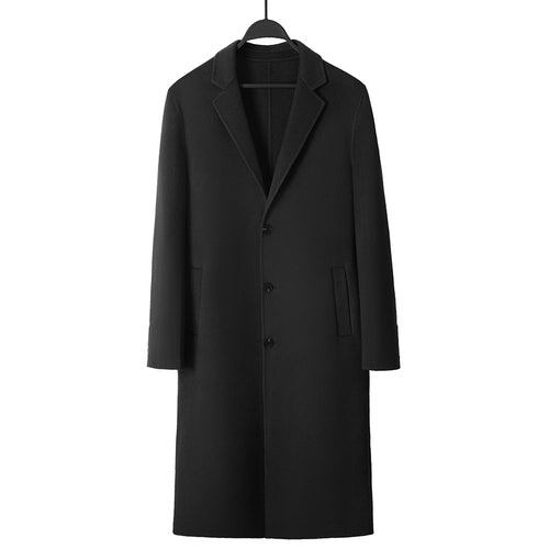 Abrigo de Cachemira Gruesa para Hombre