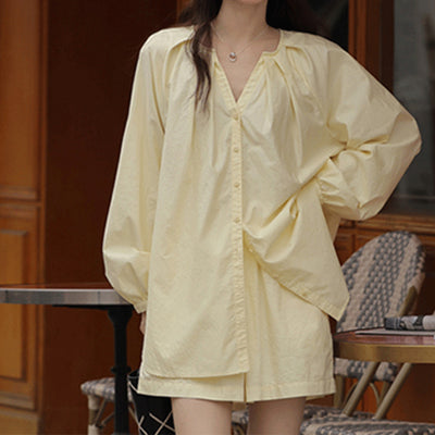 Blusa Protectora Solar para Mujer - Shorts Coordinado
