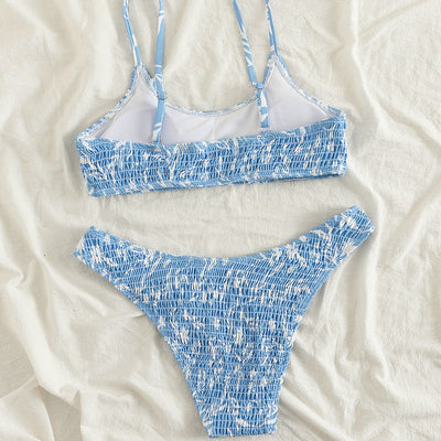 Traje de Baño Dividido Europeo Americano para Mujer - Image 3