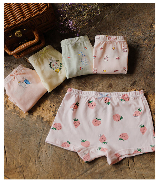 Calzoncillos Boxer de Algodón con Diseños Animados para Niñas - Image 10