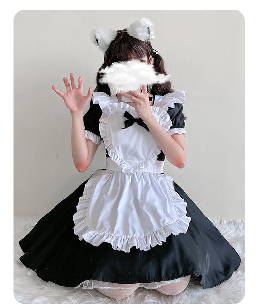 Vestido Lolita Maid Elegante Talla Grande - Image 13