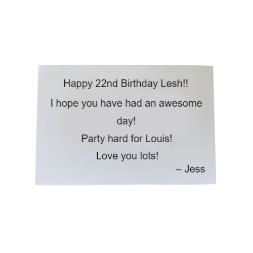 Tarjeta de Felicitación para Cumpleaños y Festividades - Image 2
