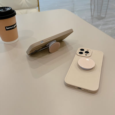 Funda Retro Minimalista para Celular con Soporte Integrado - Image 3