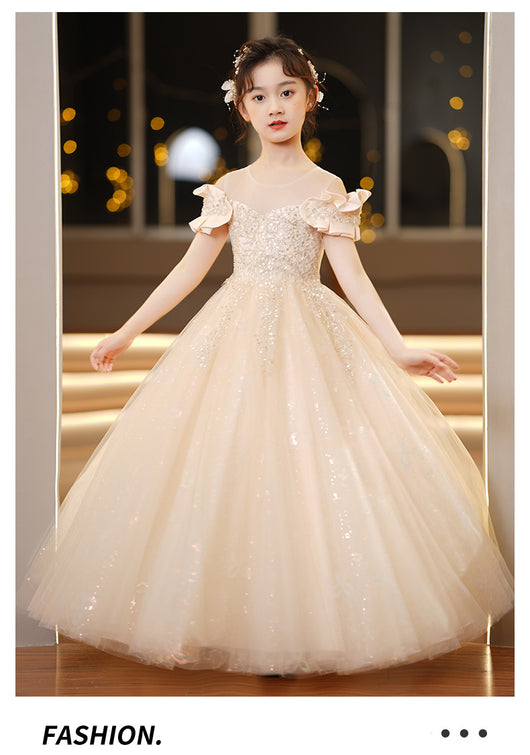 Vestido Princesa de Tul Elástico para Niñas - Image 19