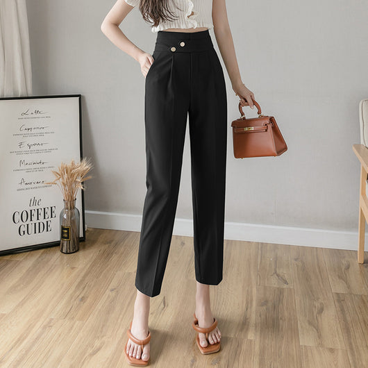 Pantalones Harem Rectos con Caída Elegante - Image 7