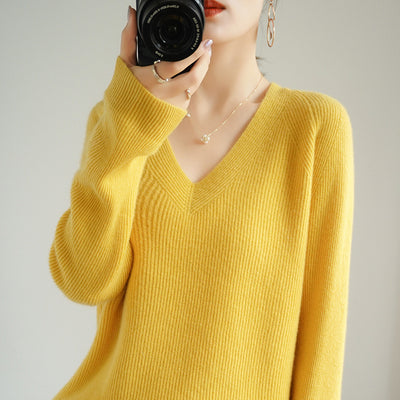 Suéter Tejido Coreano Entallado para Mujer - Image 13