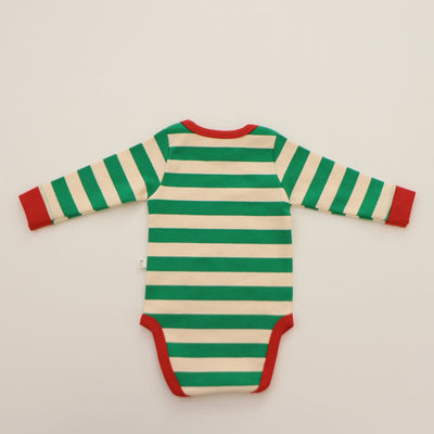 Conjunto de Romper a Rayas y Leggings para Bebé - Image 11