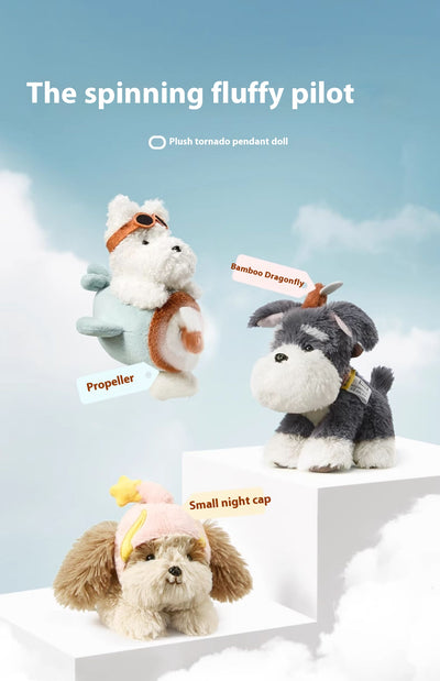 Llavero Peluche Perrito Schnauzer - Bolsa Decorativa Adorable - Image 18