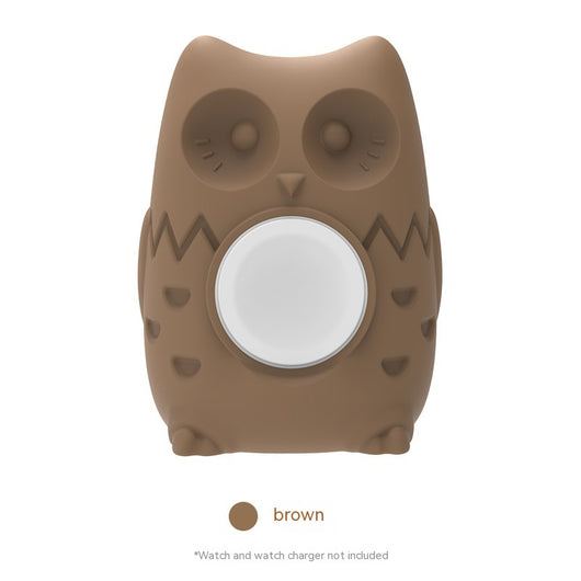 Base de Carga para Reloj Inteligente Diseño Búho de Silicona - Image 2