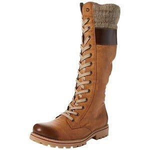 Botas de Cuero con Tacón Robusto y Costuras Reforzadas - Image 2