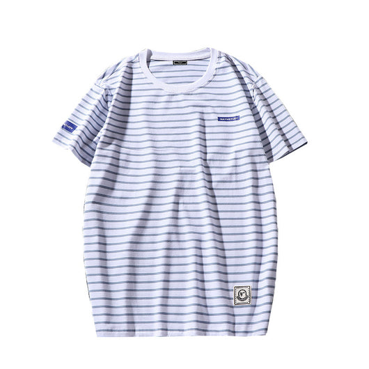 Camisa Casual de Rayas para Hombre - Estilo Relajado - Image 15