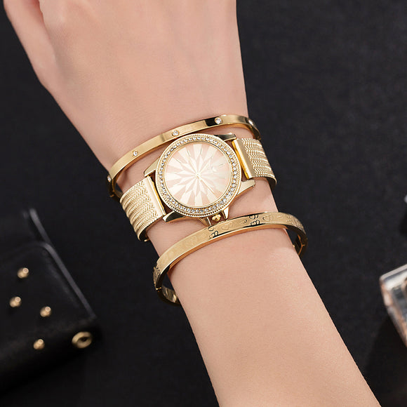 Set de Regalo: Reloj Pulsera con Accesorios en Caja Premium
