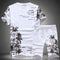 Conjunto Deportivo Casual para Hombre - Playera y Shorts Estampados