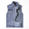 Chaleco y Camisa Denim Tallas Grandes para Hombre - Estilo Casual Versátil