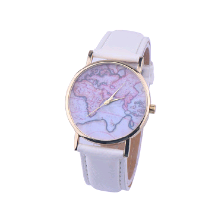 Reloj de Pulsera con Mapa Mundi - Diseño Estudiante Moderno - Image 9