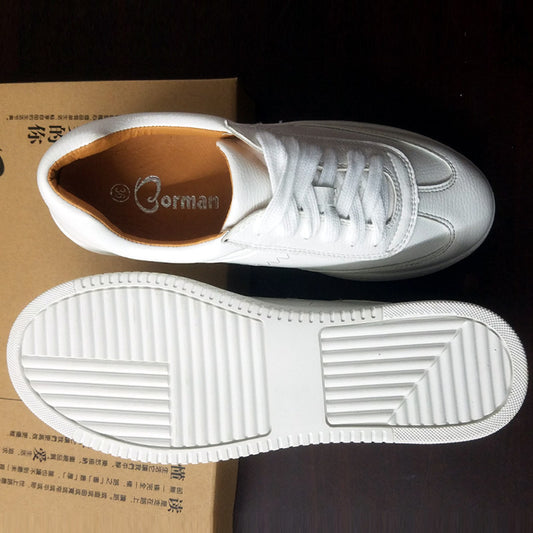 Zapatillas Deportivas Blancas Mujer - Suela Gruesa Transpirable Estilo Coreano - Image 2