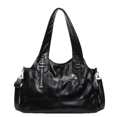 Bolso de Cuero Suave Grande con Bandolera Ajustable para Mujer - Image 5