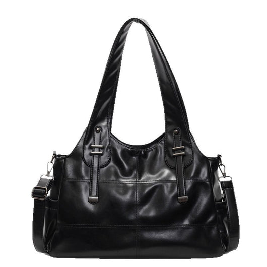Bolso de Cuero Suave Grande con Bandolera Ajustable para Mujer - Image 5