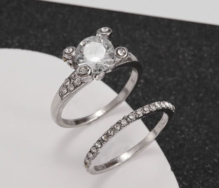 Set de 2 Anillos Apilables para Mujer - Joyería de Compromiso y Boda - Image 6