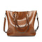 Bolsa Tote Multicolor 9 Tonos - Bolso de Hombro Elegante para Mujer