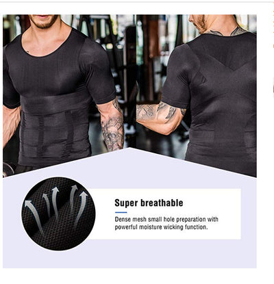 Playera Moldeadora de Torso Corta - Control de Abdomen - Image 2