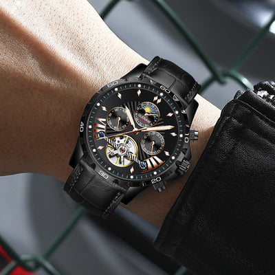 Reloj Automático Mecánico para Hombre con Diseño Calado - Image 4