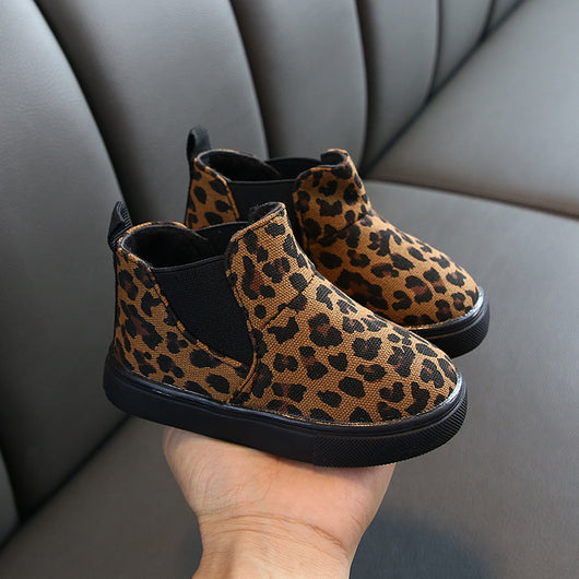 Botines Estampado Leopardo con Terciopelo - Image 5