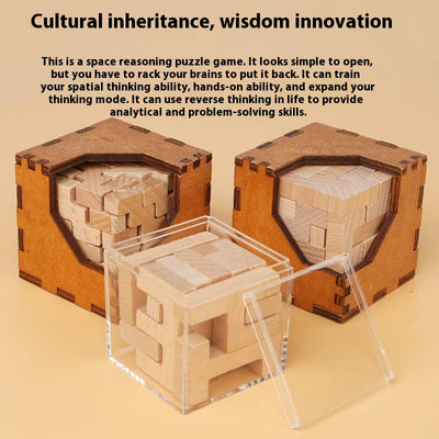 Bloque de Construcción Inteligente Kongming Lock - Puzzle 3D - Image 3