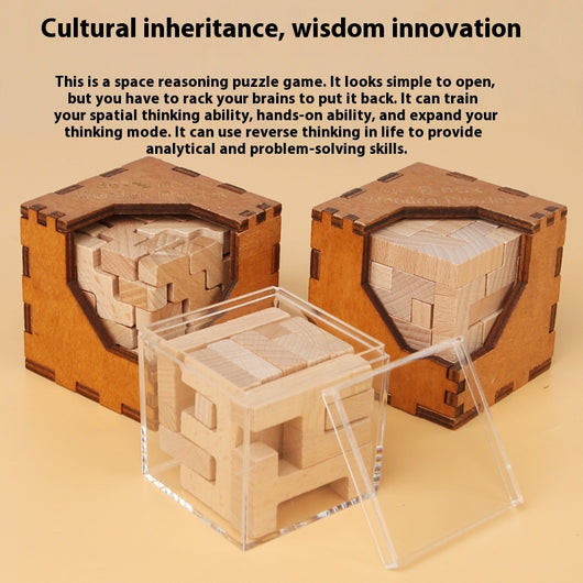 Bloque de Construcción Inteligente Kongming Lock - Puzzle 3D - Image 3