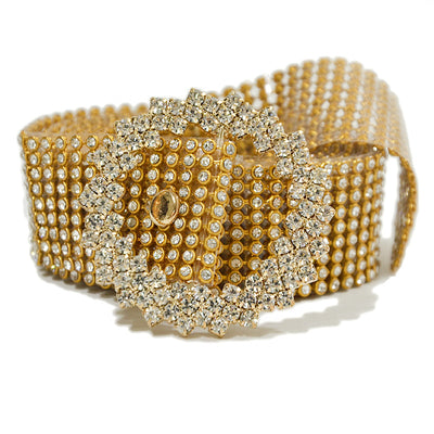 Corsé Femenino con Cinturón Decorativo de Diamantes - Image 24