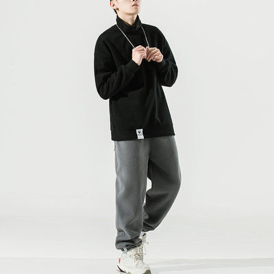 Conjunto Casual de Polar Grueso para Hombre Talla Grande - Image 15