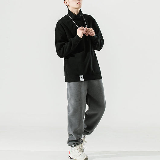 Conjunto Casual de Polar Grueso para Hombre Talla Grande - Image 15