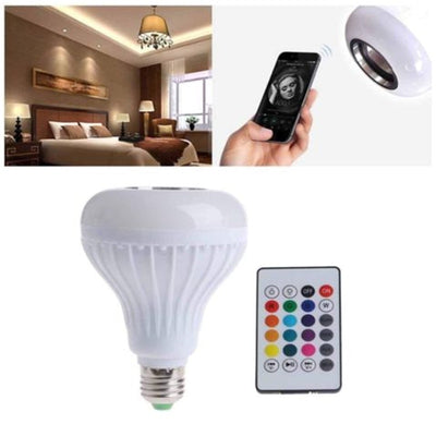 Lámpara LED Inteligente RGB con Bluetooth y Control Remoto - Image 4