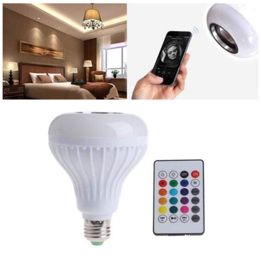 Lámpara LED Inteligente RGB con Bluetooth y Control Remoto - Image 4