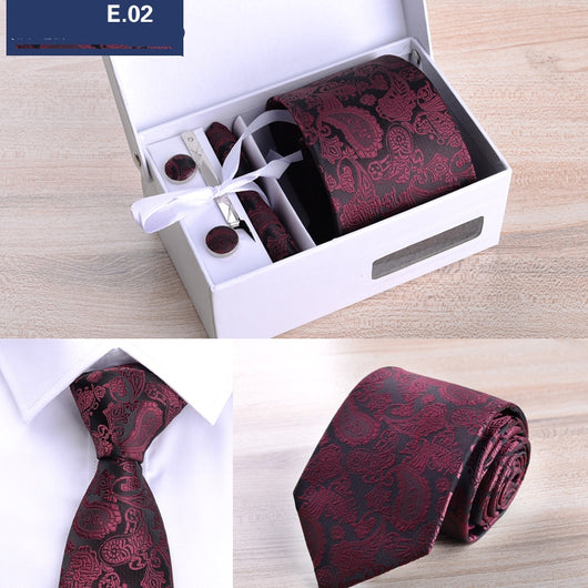 Corbata Rayada 8cm en Caja de Regalo Premium - Image 14